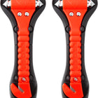 Car Safety Hammer Set of 2 with Seat Belt Cutter, Car Window Glass Hammer Breaker, Emergency Escape Window Breaker Tool