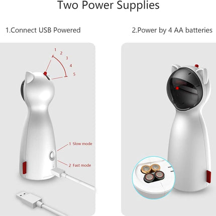 Automatic Cat Toy, Cat Laser Toy with Auto Timer – image 4