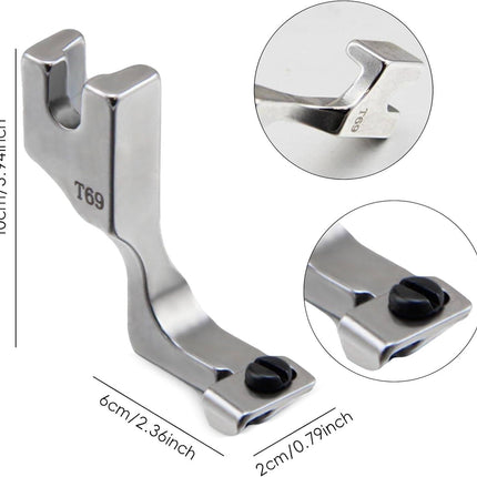 Sewing Machine Presser Foot, Invisible Zipper Foot with Adjustable Width – image 8