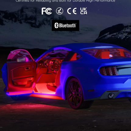 Automotive LED Lighting, Waterproof Car Interior Lights Kit – image 9