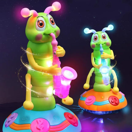 Caterpillar Toy with Lights and Music, Dancing Sensory Toys for Children – image 4