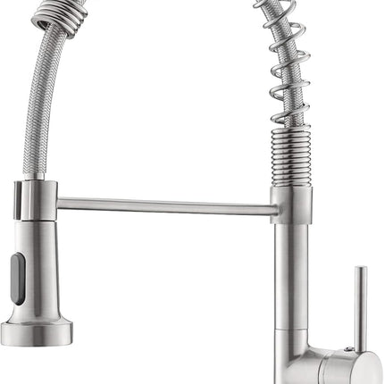 Kitchen Faucet with Pull Down Sprayer, Kitchen Sink Faucet 360 Rotation – image 10