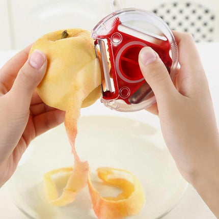 Potato Peeler with Shredder, Veggie Slicer with Stainless Steel Blade – image 5