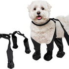 Dog Shoes, Waterproof Dog Boots with Anti Slip Sole, Dog Booties for Hot Pavement and Snow
