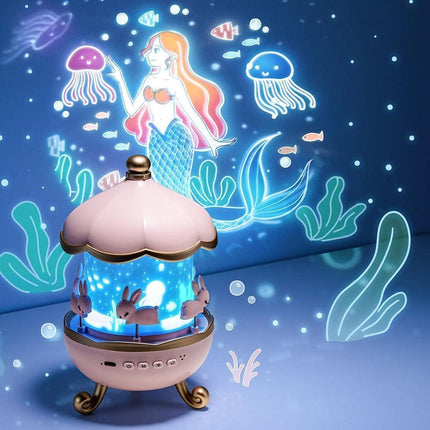 Night Light Projector for Kids, Mood Light with 8 Songs and 6 Themes – image 5