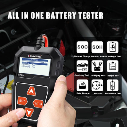 Car Battery Tester, Battery Health Tester