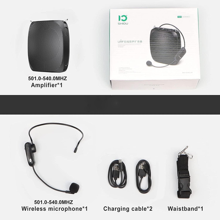 Portable Voice Amplifier for Teachers and Elderly, Portable PA System