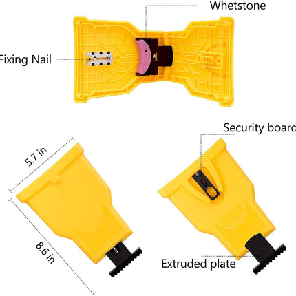 Chainsaw Teeth Sharpener, two-pin bar mount – image 6