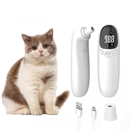 Infrared Thermometer for Pets, Digital Dog Thermometer for Fever