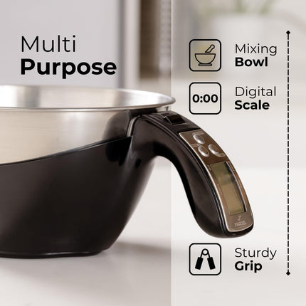 Digital Kitchen Scale Measuring Cup, Measuring Cup Scale with Removable Bowl