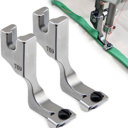 Sewing Machine Presser Foot, Zipper Foot for Sewing Machine and Piping
