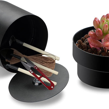 Lock Box with Key Hidden in a Flower Pot, Outdoor Key Hider for Garden – image 5