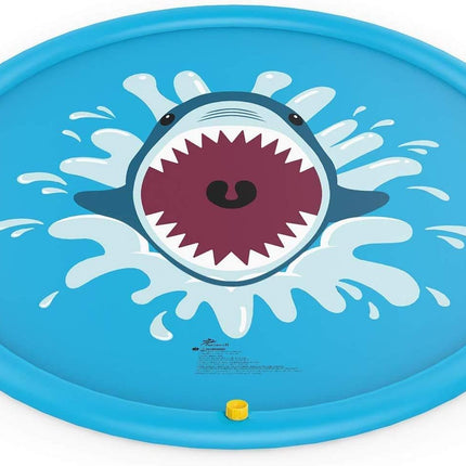 Splash Pad for Dogs and Kids, Shark Sprinkler Pad with Adjustable Spray – image 8