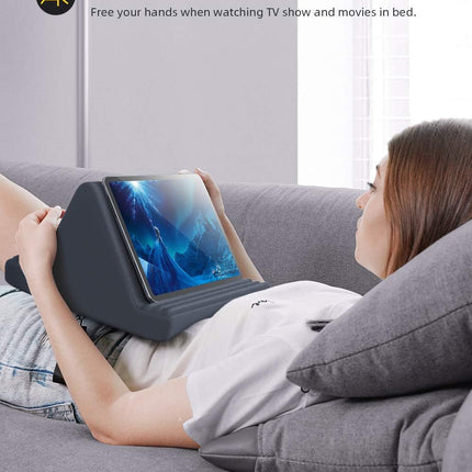 Tablet Stand for Bed, Lap Holder Cushion for E Readers