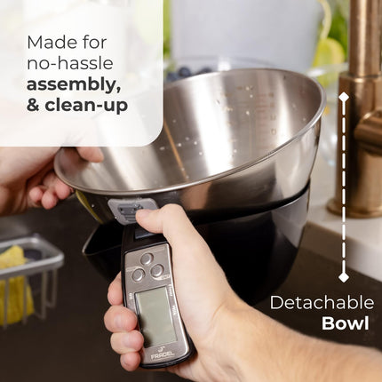 Digital Kitchen Scale Measuring Cup, Measuring Cup with Scale for Liquids