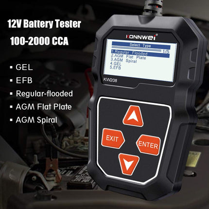 Car Battery Tester, Battery Health Tester – image 5