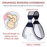 Tuzwa Mesh Baby Carrier – Adjustable Baby Carrier Wrap with Padded Straps, Breathable Front & Hip Carrier, 45 lb Capacity, Machine Washable