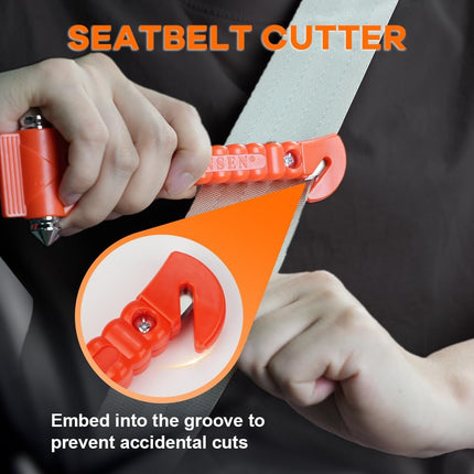 Car Safety Hammer Set of 2, Emergency Escape Window Breaker Tool – image 5