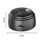 Tuzwa Wireless Backup Camera – 720P Magnetic Rear View Camera with Night Vision, Smartphone Viewing, 360° Mount & MicroSD Recording
