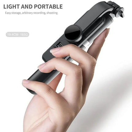 Selfie Stick Tripod with Bluetooth Remote, Bluetooth Selfie Stick for iPhone and Android – image 4
