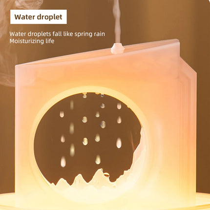 Essential Oil Diffuser, Aroma Diffuser with LED Light for Bedroom – image 7