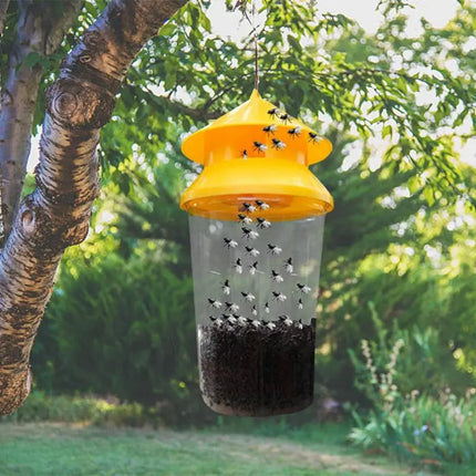Fly Traps Hanging Reusable, Outdoor Fly Trap Bags for Horses and Barn
