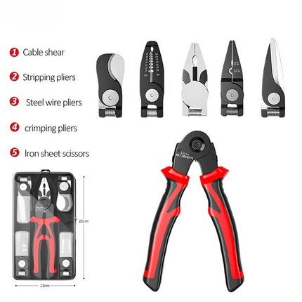 Wire Crimping Pliers Set 5 in 1, Wire Stripper (2)