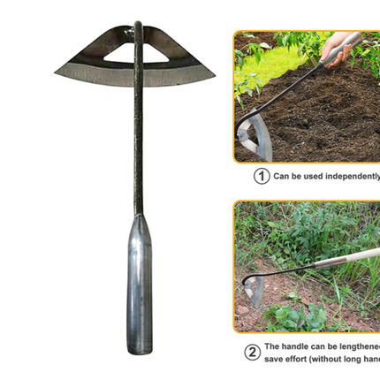 Garden Hoe with Ergonomic Non Slip Handle – image 6