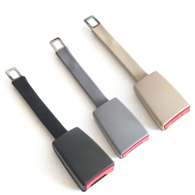 Seat Belt Extender for Cars, 11 Inch Rigid Seat Belt Extension with Click In Buckle