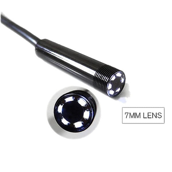 Endoscope Camera for iPhone and Android, 5.5mm WiFi Borescope Inspection Camera