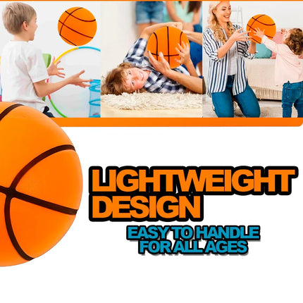 PU Basketball, Silent Basketball Training Ball for Men and Adult Home Workouts – image 7