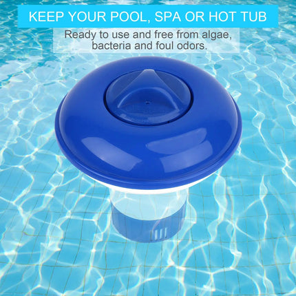 Pool Chlorine Floater for Hot Tub and Spa, Adjustable Pool Chlorinator