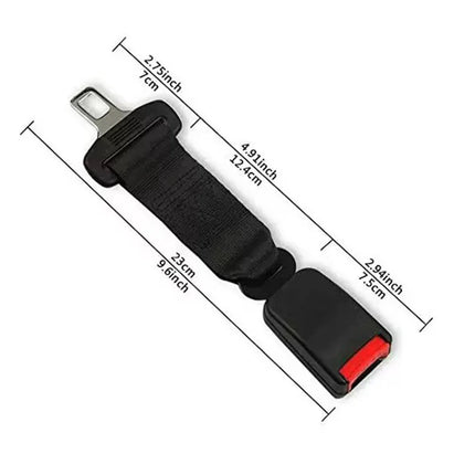 Safety Belt Extension for Cars, Gray and Beige for Child Seats