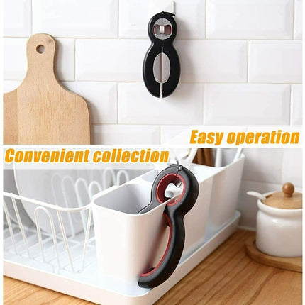 Bottle Opener 6 in 1, Jar Opener with Easy Grip Handles – image 6