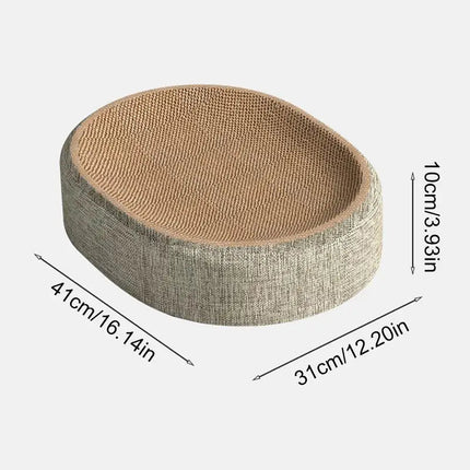 Cat Lounger for Indoor Cats, Sisal Cat Scratcher Bed – image 4