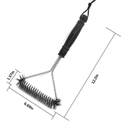 Grill Brush and Grill Cleaner, for Barbecue Grates and Oven Racks