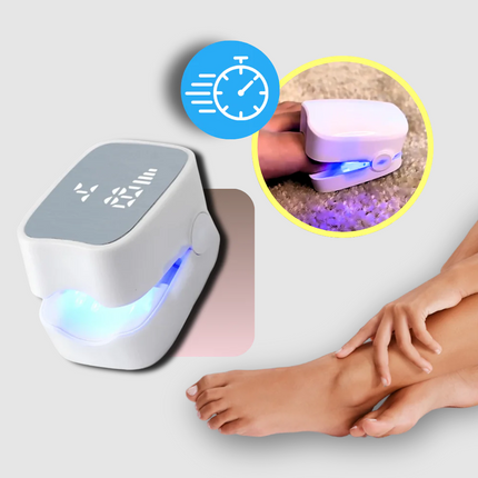 Cold Laser Therapy Device for Nail Fungus, Painless Home Laser Device with Blue Light and Pulsed Mode for Toenails, Cold (2)