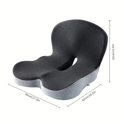 Seat Cushion for Office Chair, Memory Foam Car Seat Cushion with Lumbar Pillow