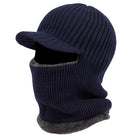 Balaclava Ski Mask with Visor, Knit Beanie Hat, Neck Gaiter, Winter Balaclava Mask for Men and Women