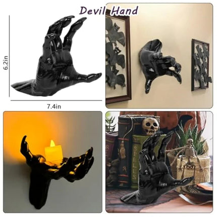 Halloween Decorations, Scary Fake Hands Halloween Props – image 4