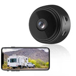 Tuzwa Wireless Backup Camera – 720P Magnetic Rear View Camera with Night Vision, Smartphone Viewing, 360° Mount & MicroSD Recording