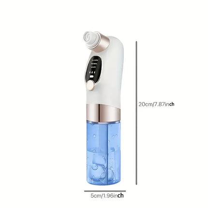 Blackhead Remover Tool Rechargeable 6 Suction Heads, Pore Vacuum with Dual Water Tank – media 6