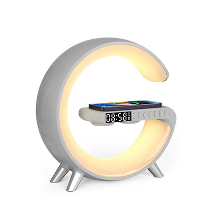 Sunrise Alarm Clock with Wireless Charger, Alarm Clock with Bluetooth Speaker – image 6