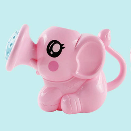 Baby Bath Toy Elephant Rinse Cup, Shampoo Rinser Cup with Gentle Spout for Tear Free Washing – image 9