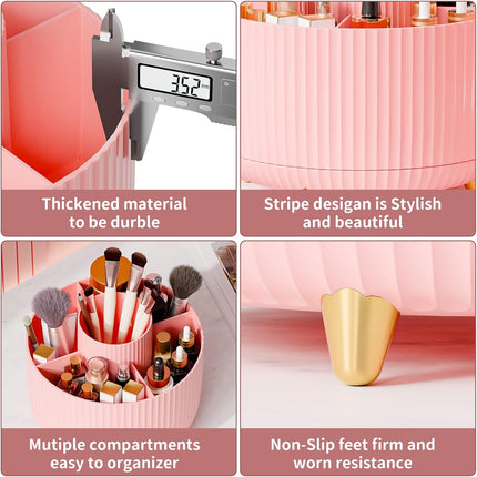 Rotating Makeup Organizer, Bathroom Organizer for Vanity and Counter – image 9