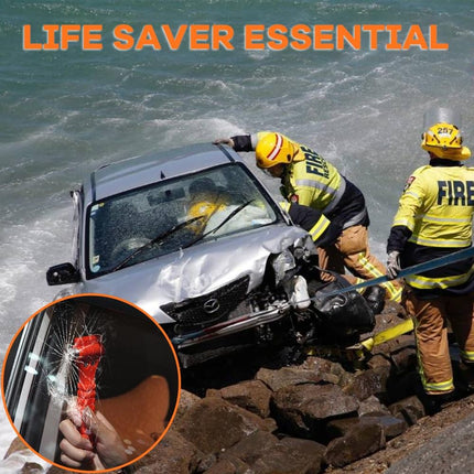 Car Safety Hammer Set of 2, Car Window Glass Hammer – image 7