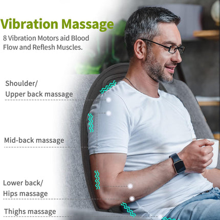 Chair Massage Cushion, remote controller and charger – image 4