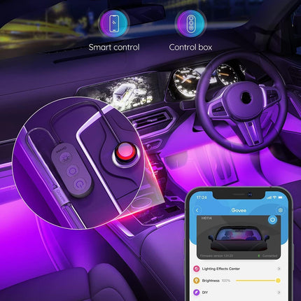 Automotive LED Lighting, RGB Car LED Light Strips with App Control and Music Sync – image 6