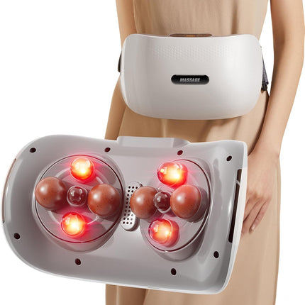 Stomach Massager with Heat, Rechargeable Belly Massager