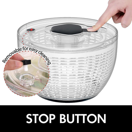 Large Salad Spinner, Vegetable Washer and Dryer – image 4
